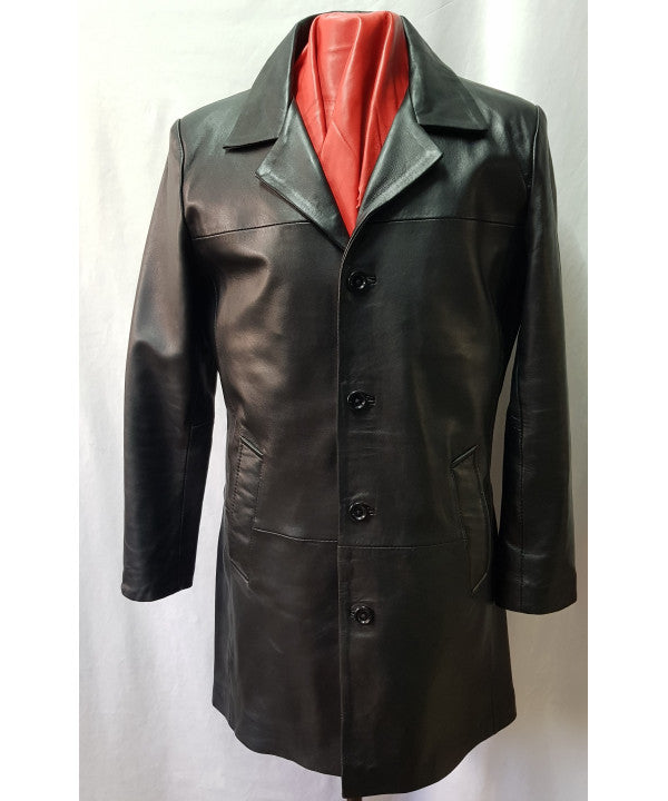 Crombie 2024 leather jacket